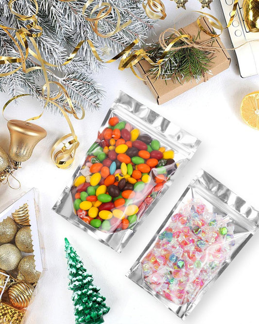 200 Pcs 5"x8" Mylar Bags for Food Storage (7.5 Mil)