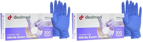 Dealmed Nitrile Exam Gloves - Latex Free - Medium - 200 Count