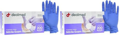 Dealmed Nitrile Exam Gloves - Latex Free - Medium - 200 Count