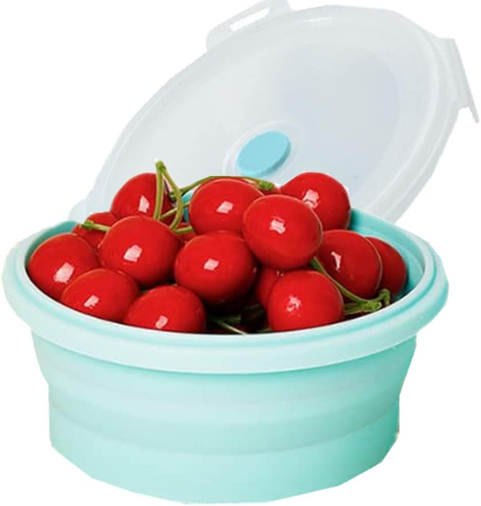 Collapsible Containers with Lid 27OZ Foldable Bowl 800ml
