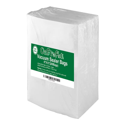O2frepak Pint 6"x10" Vacuum Sealer Bags 200ct for Food Storage