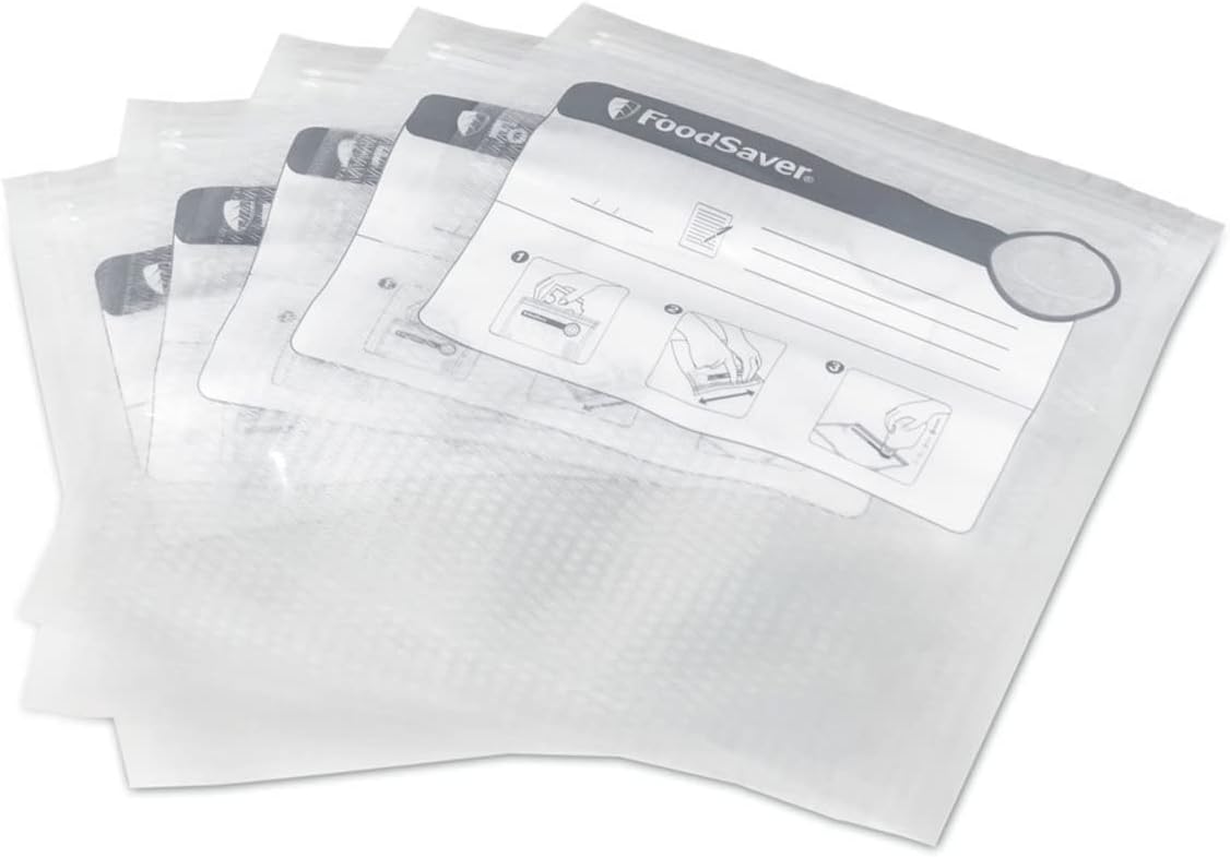 FoodSaver 1-Gallon Vacuum Zipper Bags
