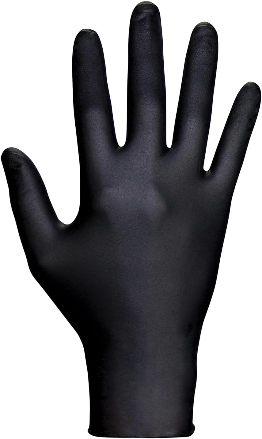 SAS Raven 66519 Safety Powder-Free Nitrile Disposable Glove, X-Large, 7 mil Thick, Pack of 100