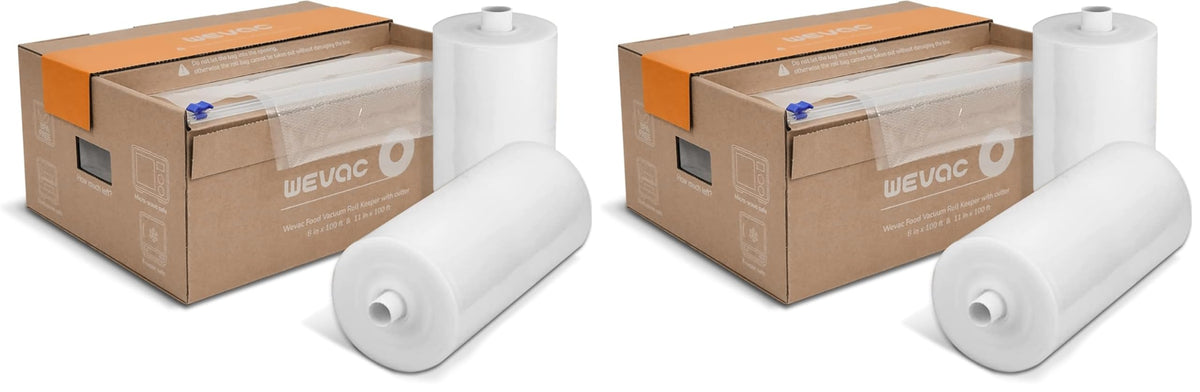 Wevac Vacuum Sealer Bags for Food, 11"x150' Roll, Fits Food Saver Machines