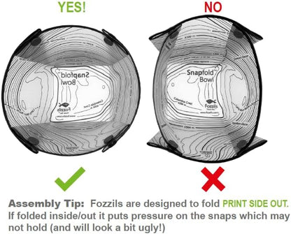 Fozzils Snapfold Bowl XL