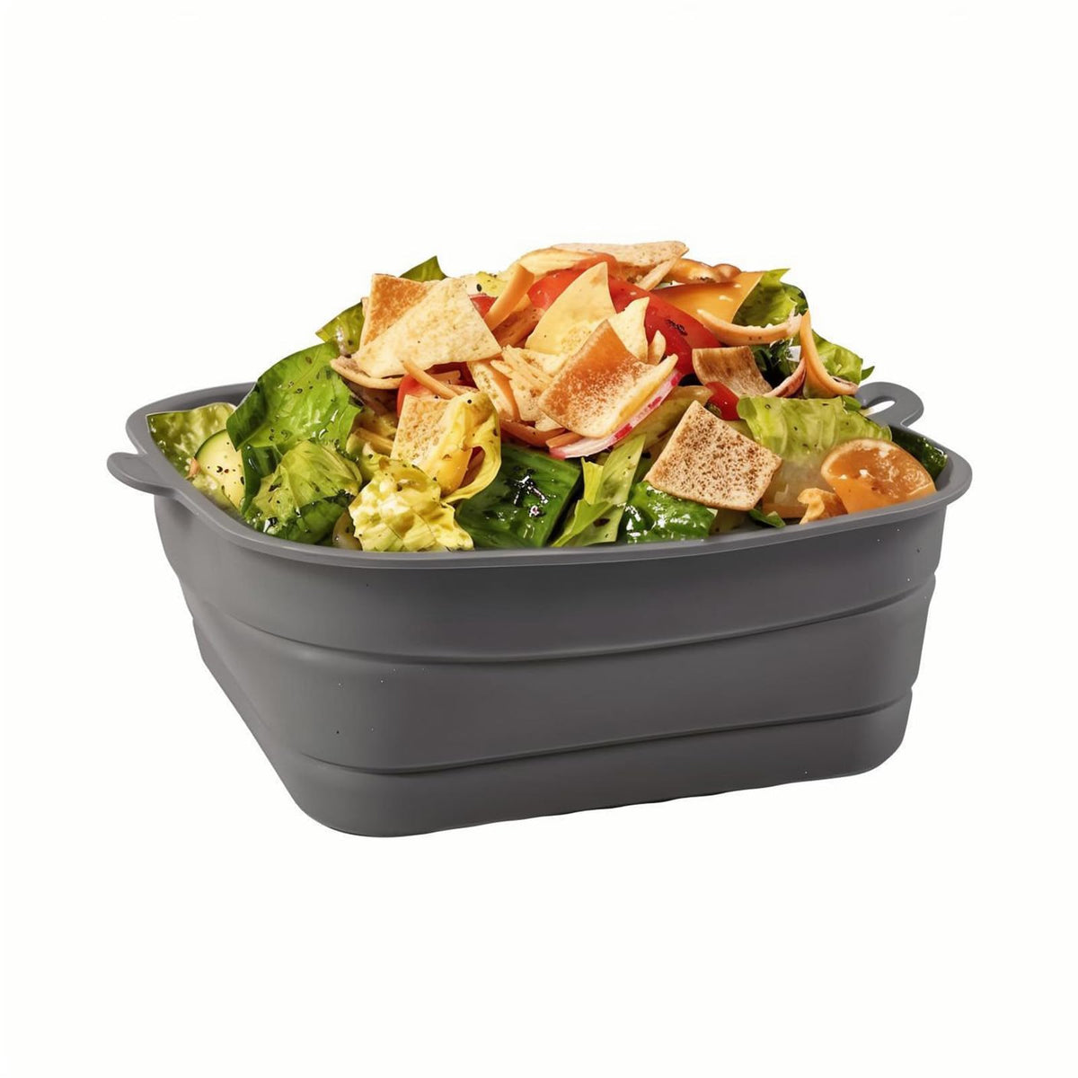 Collapsible Silicone Bowl for Camping, 25cm x 8.5cm