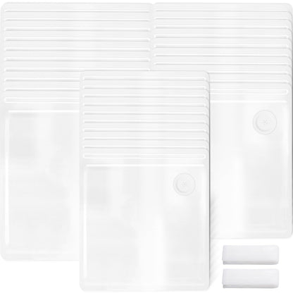 Sous Vide Bags 31 Pcs (24 Pcs Vacuum Zipper Bags & 2 Seal Clips & 5 Air Valves),Reusable BPA Free Vacuum Sealer Bags Vacuum Food Storage Bags for Cooking/Food Storage/Microwave Heating
