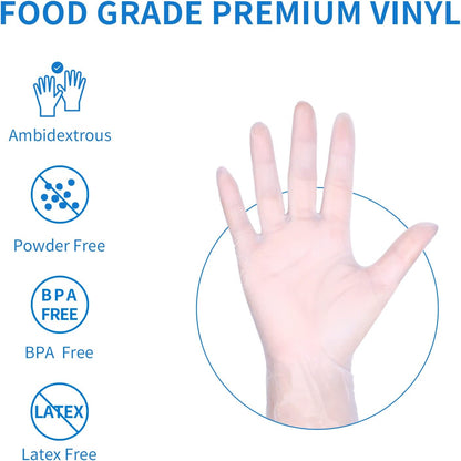 EDI Disposable Vinyl Gloves