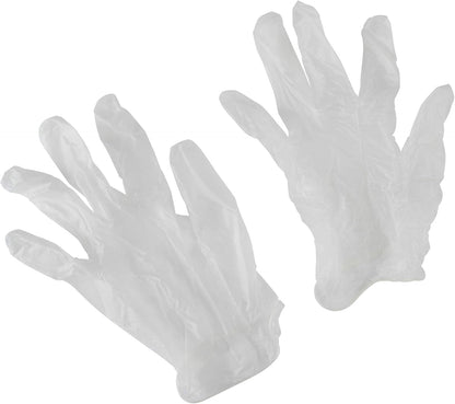 Mr. Clean Disposable Vinyl Gloves, 50 Count (Pack of 1)