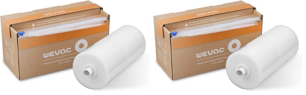 Wevac Vacuum Sealer Bags for Food, 8"x150' Roll, Fits Food Saver Machines