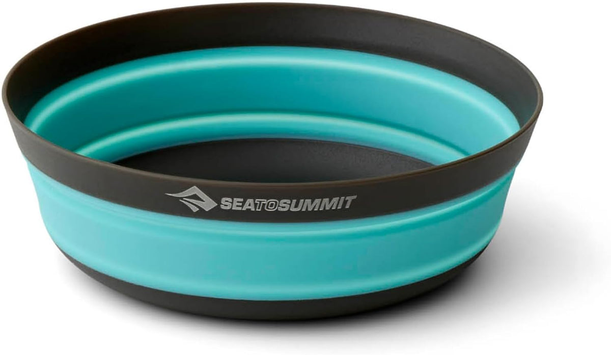 Sea to Summit Frontier Collapsible Bowl, Medium, Aqua Sea Blue