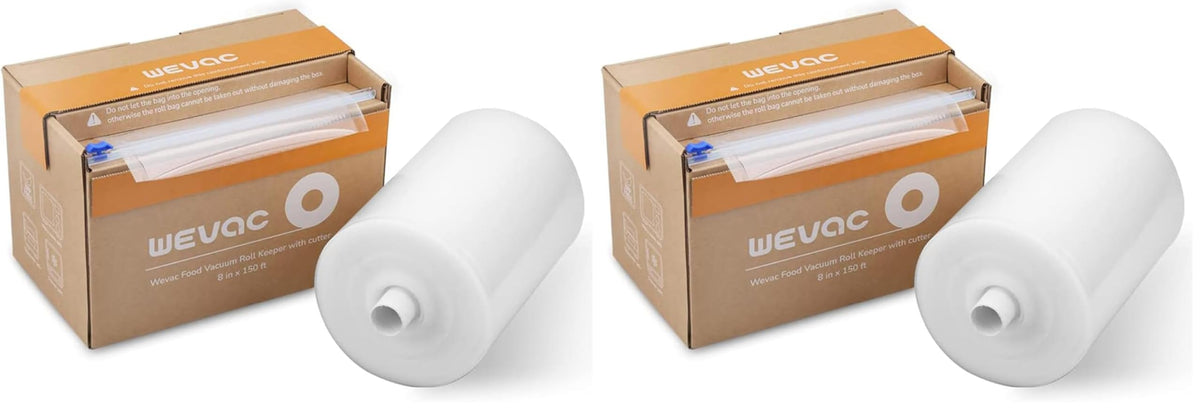 Wevac Vacuum Sealer Bags for Food, 11"x150' Roll, Fits Food Saver Machines