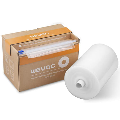 Wevac Vacuum Sealer Bags for Food, 8"x150' Roll, Fits Food Saver Machines