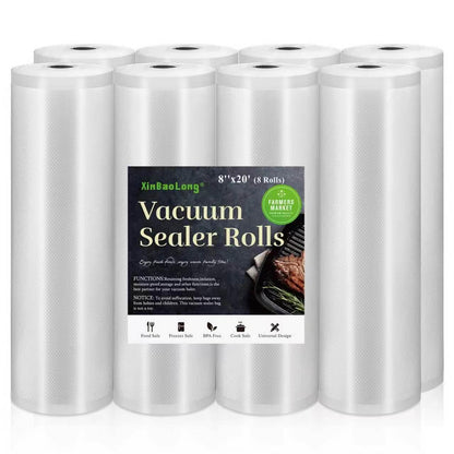 Vacuum Sealer Bags For Food 6 Pack, Kitchen Essentials