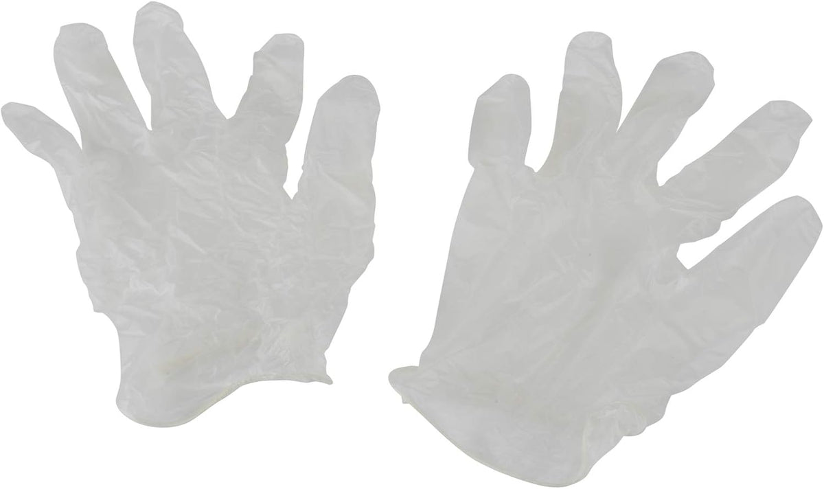 Mr. Clean Disposable Vinyl Gloves, 50 Count (Pack of 1)