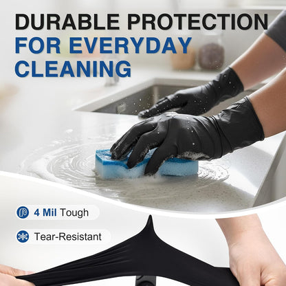 Schneider Nitrile Gloves, Gloves Disposable Latex Free, Powder Free