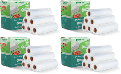 FoodSaver Heavy Duty Quart Vacuum Seal Bags, 44 Pack with 30% Extra Thickness, Compatible with All FoodSaver Appliances