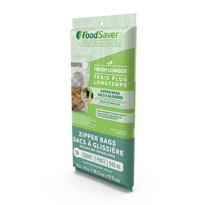 FoodSaver 1-Gallon Vacuum Zipper Bags