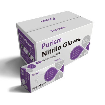 Daddy's Choice Nitrile Gloves 100Pcs 1000 Pcs Disposable Blue, Small/Medium/Large/XLarge, No Latex No Powder