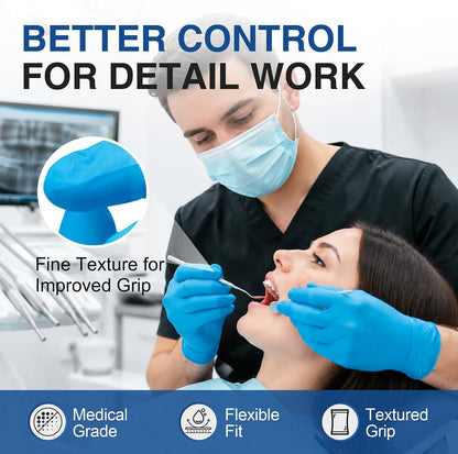 Schneider Medical Exam Glove, Gloves Disposable Latex Free, Powder Free