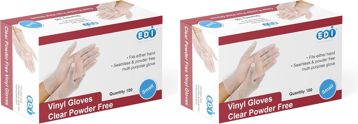 EDI Disposable Vinyl Gloves