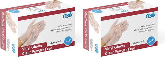 EDI Disposable Vinyl Gloves