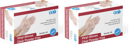 EDI Disposable Vinyl Gloves