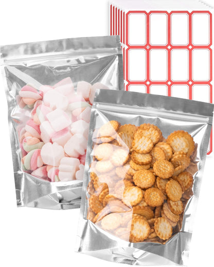 200 Pcs 5"x8" Mylar Bags for Food Storage (7.5 Mil)