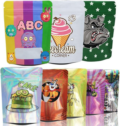 Mylar Bags 2Gallon 30PCS 17"X13" for Food Storage with Oxygen Absorbers&Labels,10Mil Thick Resealable Zipper&Heat Seal Stand Up Pouches for Packaging Long Term,Dried Food,BPA Free