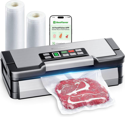 Beelicious Pro Vacuum Sealer Machine for Food, Multiple Modes For Meal Prep