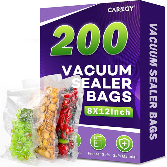 CAREGY Vacuum Sealer Bags 200 Quart