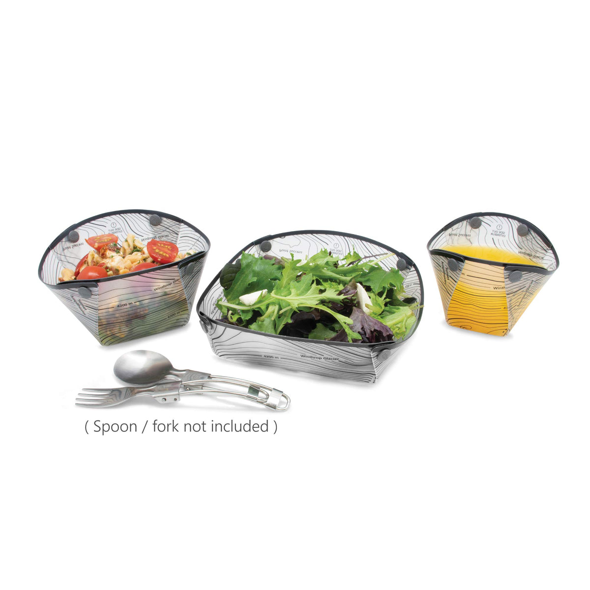 Fozzils Snapfold™ Solo Pack (Cup, Bowl, Dish)