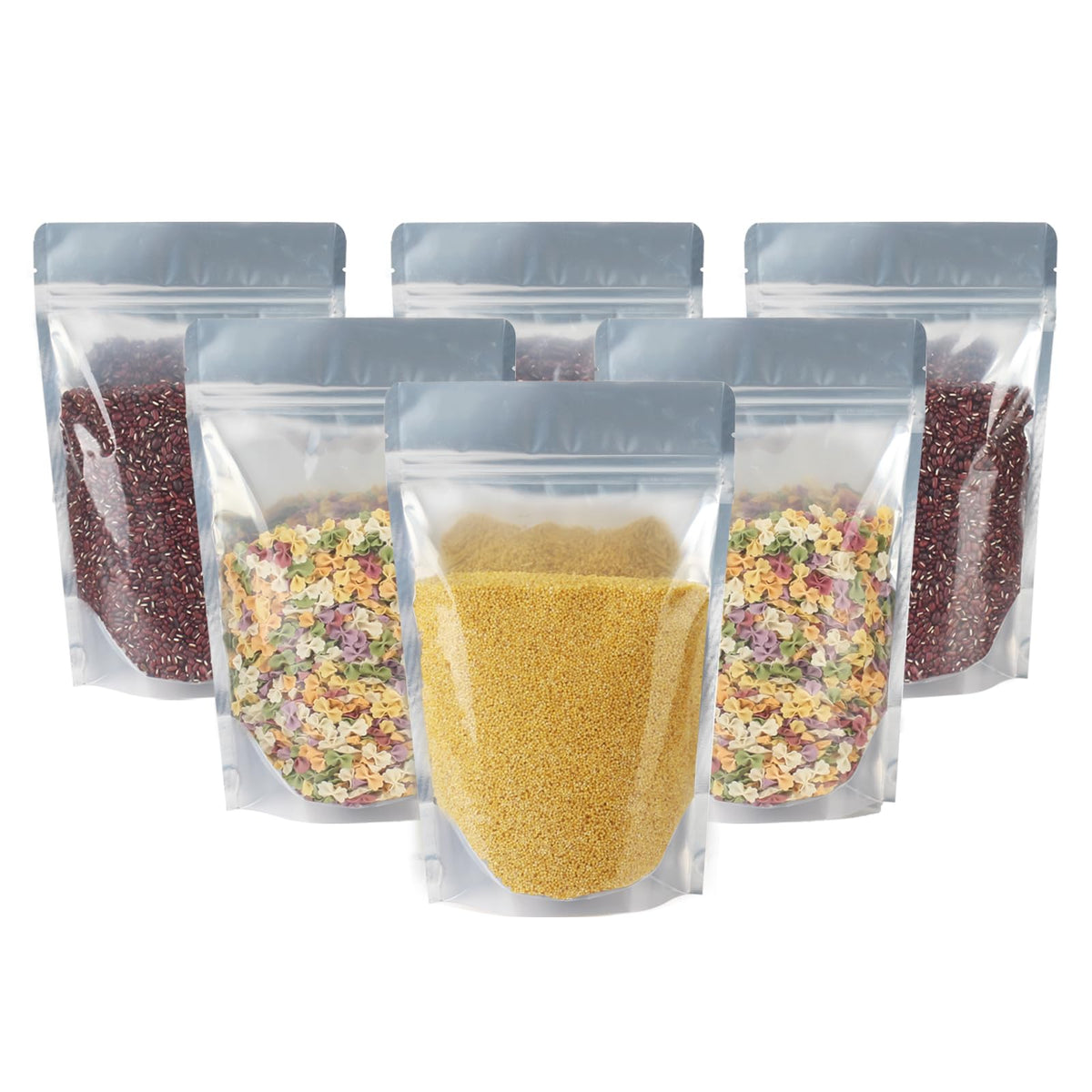 25 Pcs 5 Gallon Mylar Bags with Oxygen Absorbers - 10 Mil Thick