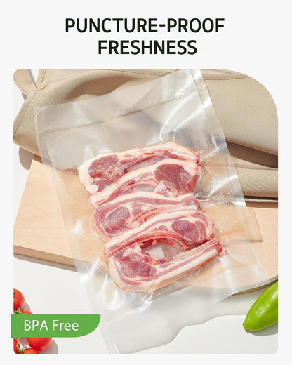 Syntus 11" x 150' Vacuum Sealer Bags for Food Seal Rolls with Cutter