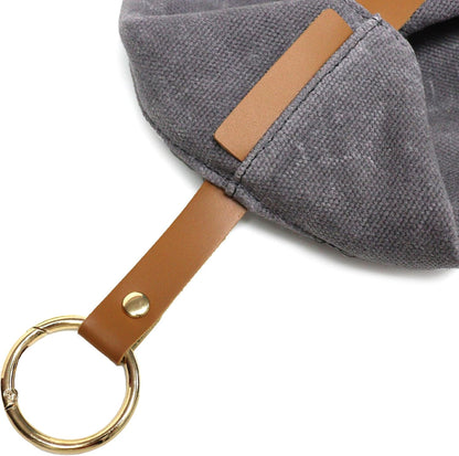 Waxed Canvas Foldable Dog Bowl (Yellow)