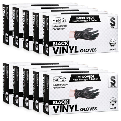 ForPro Disposable Vinyl Gloves, 3.9 Mil, Powder & Latex-Free, Food Safe