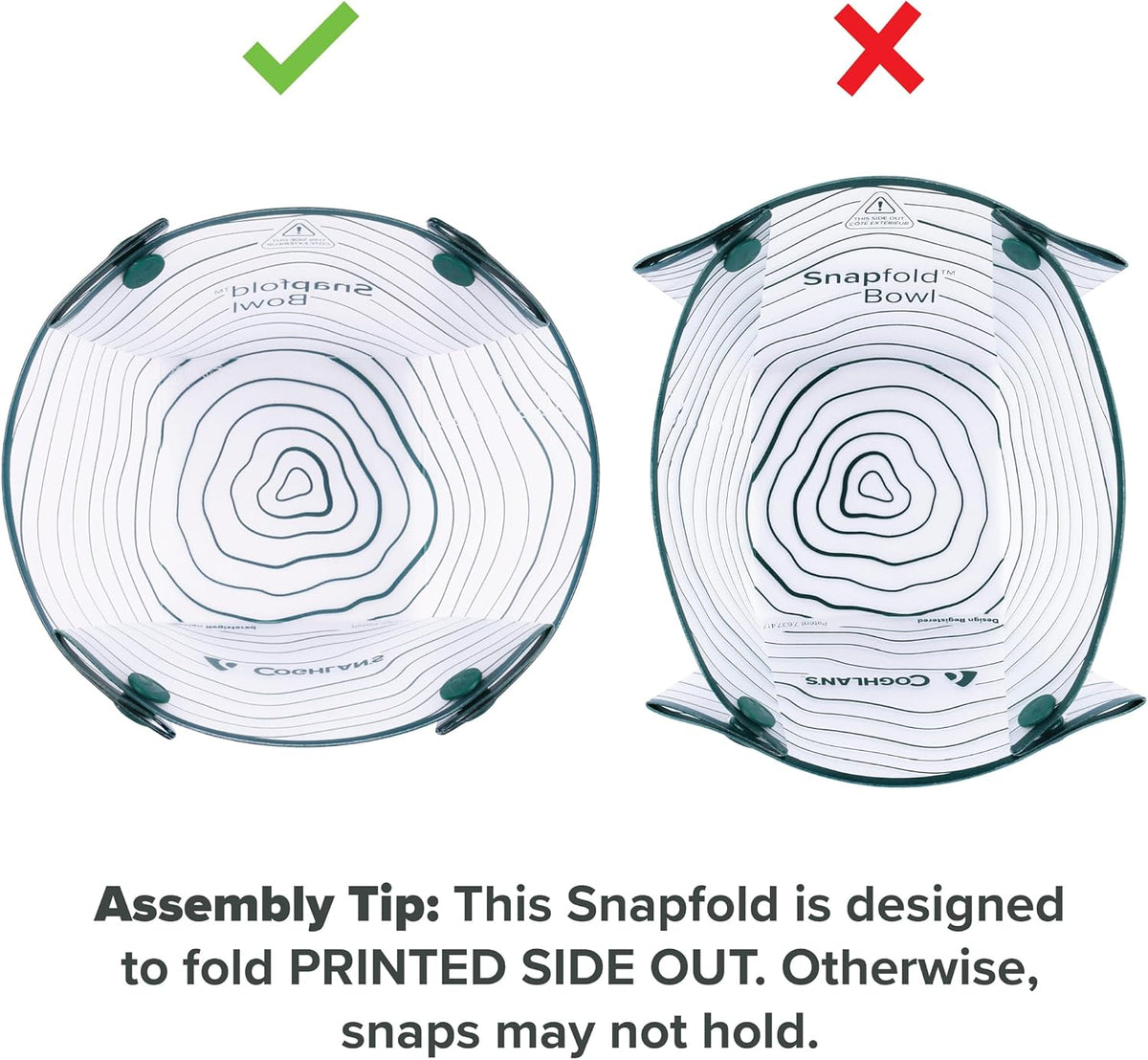 Coghlan's Snapfold™ Solo Pack 3-Piece Collapsible Tableware Set – Lightweight 4 oz, Leakproof, Compact Camping Gear for Backpacking, Hiking, and Outdoors, Includes Foldable Cup, Bowl, and Dish